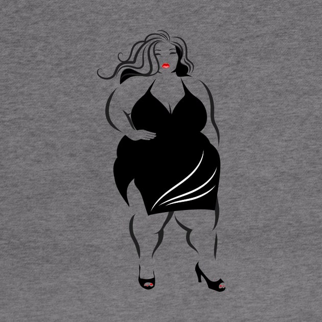 Curvy Pinup by Toni Tees